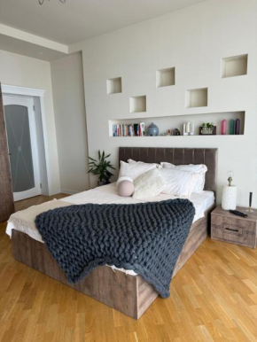 Double bedroom with stunning sea view at our villa